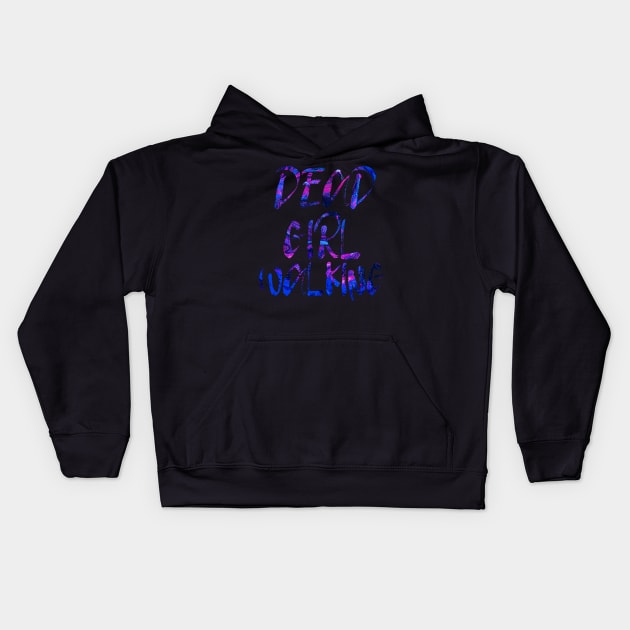 Dead Girl Walking Kids Hoodie by TheatreThoughts